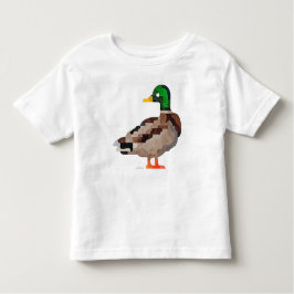 T-shirt d'enfant en bas âge de canard de Mallard