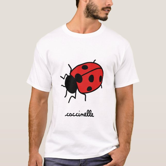 T-shirt d'enfant en bas âge de coccinelle (Devant)