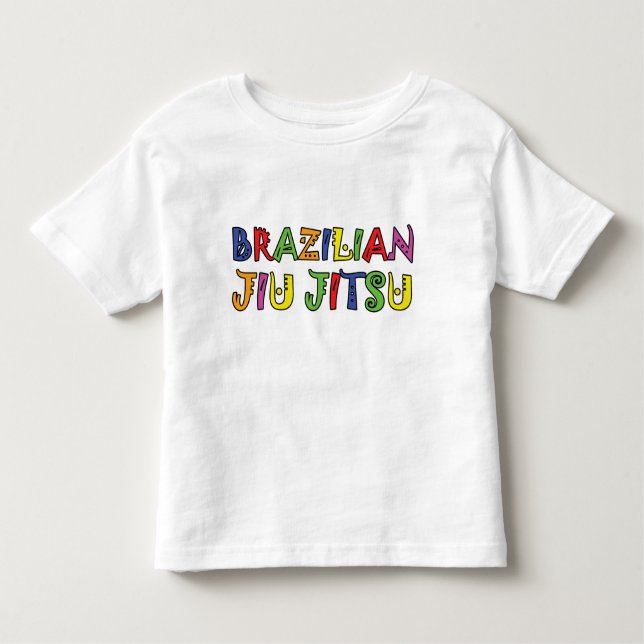 T-shirt d'enfant en bas âge de Jiujitsu de (Devant)