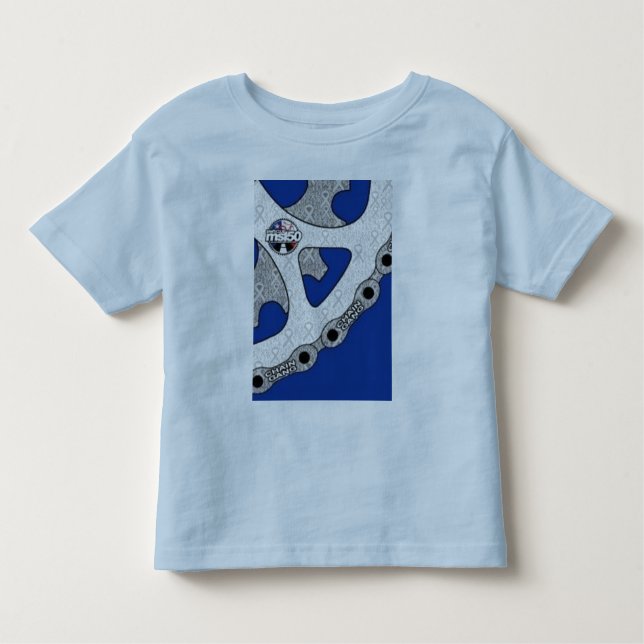 T-shirt d'enfant en bas âge de logo-chaingang (Devant)
