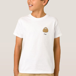 T-shirt d'enfants avec l'icône de Pou
