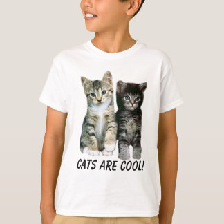 T-shirt d'enfants de chatons