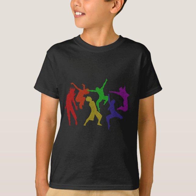 T-shirt d'enfants de danseurs (Devant)