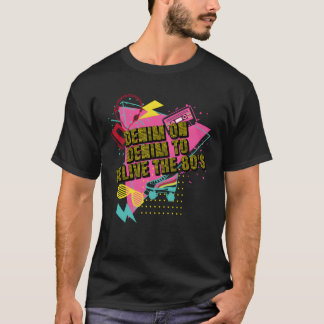 T-shirt Denim sur Denim pour revivre les années 80 Rétro R