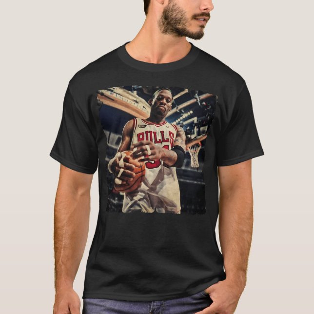 T-shirt Dennis Sport Rodman (5) (Devant)