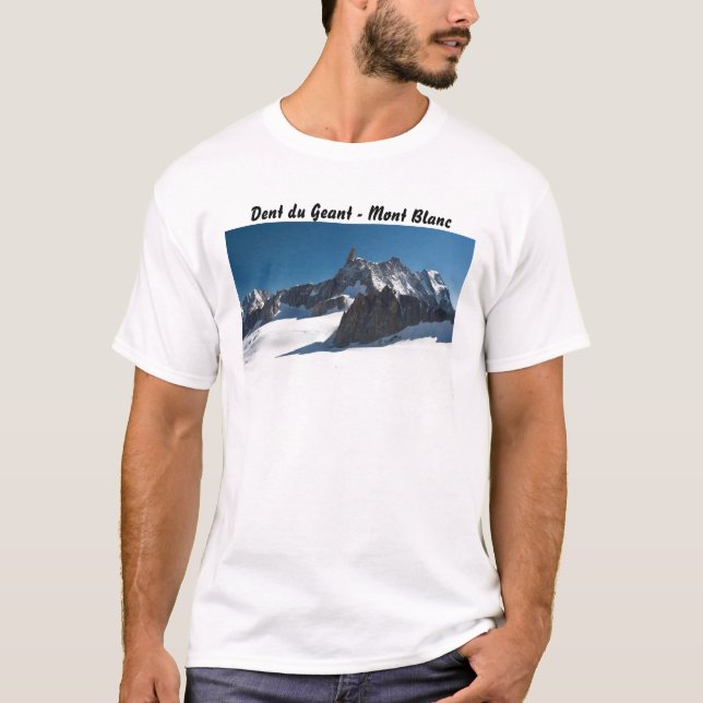 T-shirt Dent du Geant - Mont Blanc (Devant)