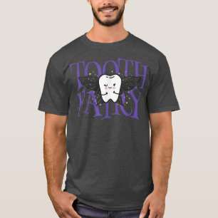 T-shirt Dent Hygiéniste Dentiste pédiatrique Fairy Funky D
