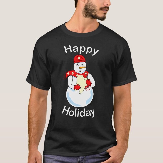 T-shirt dent Snowman (Devant)