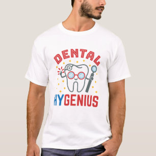 T-shirt Dental Hygénie Hygiéniste RDH Drôle Appréciation