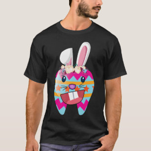 T-shirt Dental Hygiéniste Bunny de Pâques Dent Docteur en