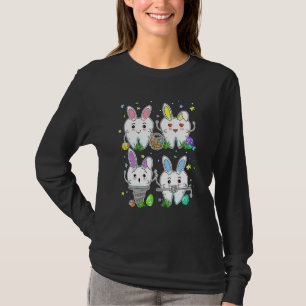 T-shirt Dental Squad Dental Life mignon lapin Dentil Dente