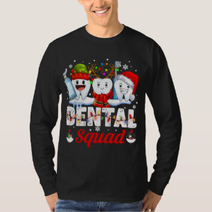 T-shirt Dental Squad Teeth Toothbrush Dentist Hygiène