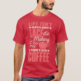 T-shirt Dentelle Bobbin amusant faire un cadeau créateur
