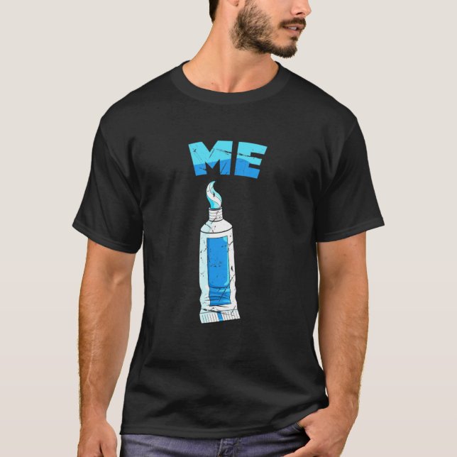 T-shirt dentifrice - Me - Costume - 2 De 2 Meilleurs Amis  (Devant)