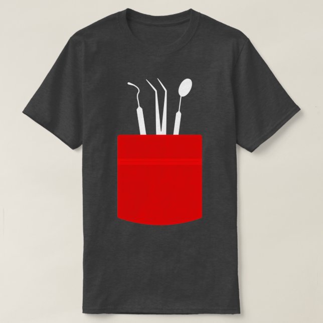 T-shirt Dentist Dentist Tooth Giant 2 (Design devant)