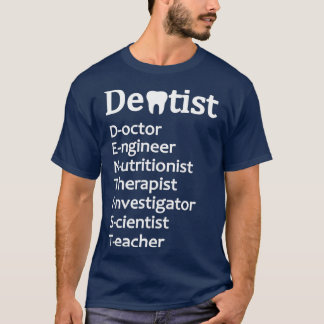 T-shirt Dentiste Cadeaux Dentiste Meilleure Appréciation D