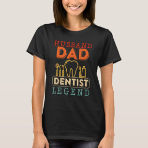T-shirt Dentiste Chirurgien dentaire Dentistère Mari denta