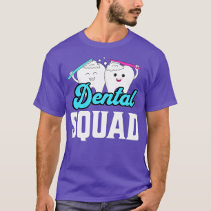 T-shirt dentiste de l'équipe dentaire