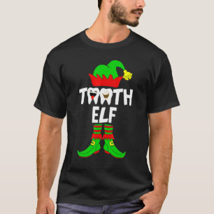 T-shirt Dentiste Dentiste Clinique dentaire Dents Elf Chri