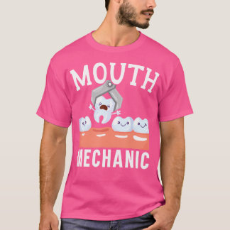 T-shirt Dentiste Dentiste Dents Dental Hygiéniste Dentaire