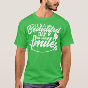 T-shirt Dentiste Dentistère Étudiant Dents dentaires Hygié