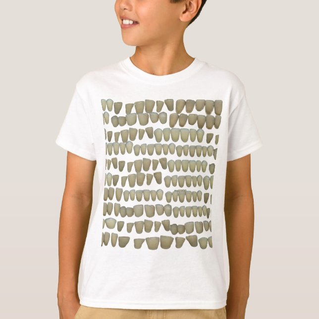 T-SHIRT DENTISTE DENTISTES ORTHODONTIQUES BOUCHE DE DENTS  (Devant)
