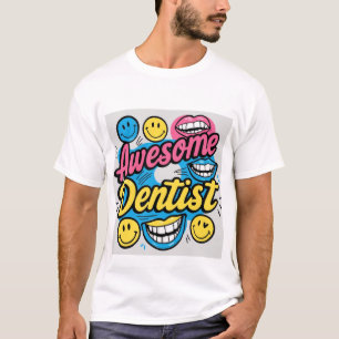 T-shirt Dentiste génial merci