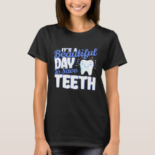 T-shirt Dentiste Hygiène dentaire Dents Hygiéniste Dentist