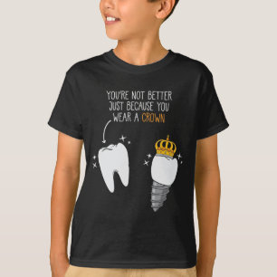 T-shirt Dentistère dentaire Docteur en hygiène dentaire