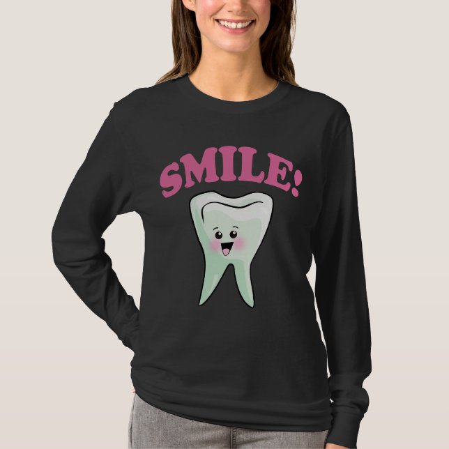 T-shirt Dentistes drôles de sourire (Devant)