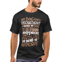 T-shirt d'entraînement de chien