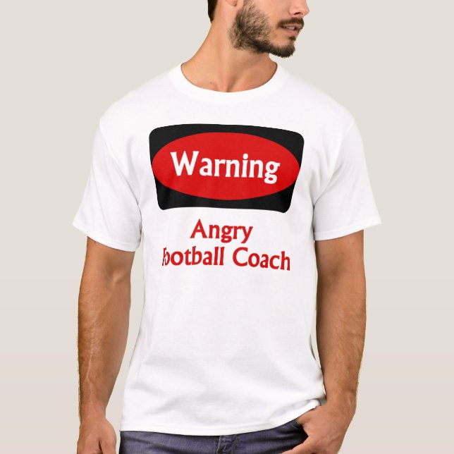 T-shirt d'entraîneur de football américain (Devant)