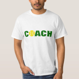 T-shirt d'entraîneur de tennis
