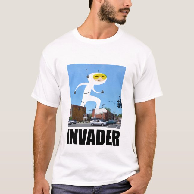 T-shirt d'envahisseur (Devant)