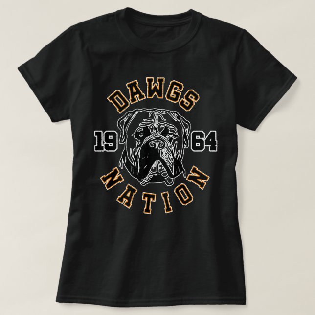 T-shirt Denver Broncos Denver Broncos Cadeau Denver Bronco (Design devant)