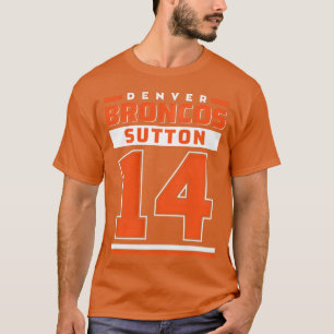 T-shirt Denver Broncos Sutton 14 Édition Varsity 2ariik 24