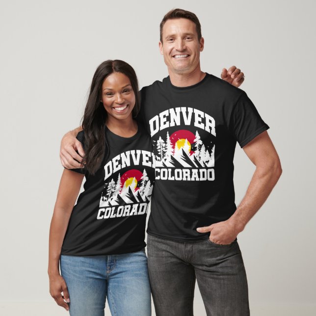 T-shirt Denver, Colorado (Unisexe)