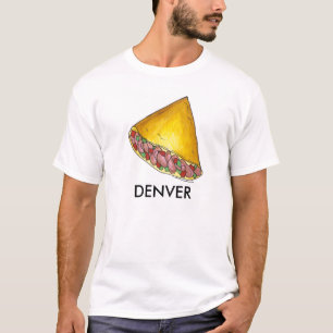 T-shirt Denver Colorado CO Egg Omelet Petit Déjeuner