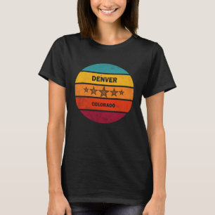 T-shirt Denver Colorado Hommes Femmes Garçons et filles Vo