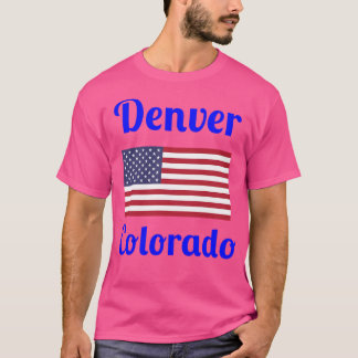 T-shirt Denver Colorado - Stylish Prints Active