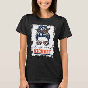 T-shirt Denver Football Fan Women Classement Jusqu'Au Kick