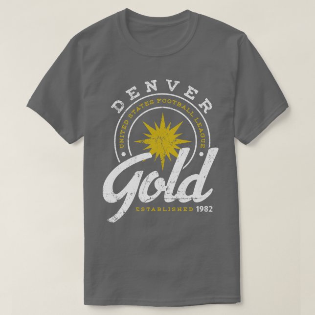 T-shirt Denver Gold (Design devant)