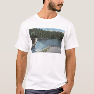 T-shirt Denver, le Colorado - barrage à la vue à feuillage