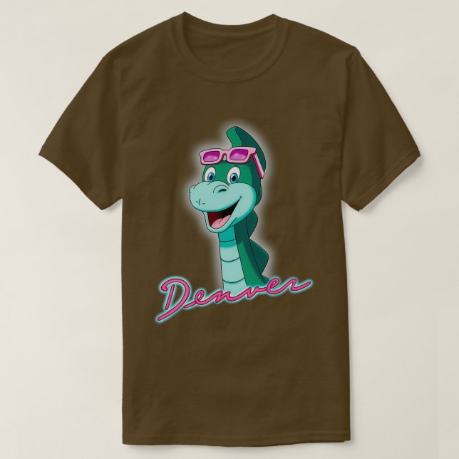 T-SHIRT DENVER LE DERNIER DINOSAUR TI VOGLIO BENE DENVER (Design devant)