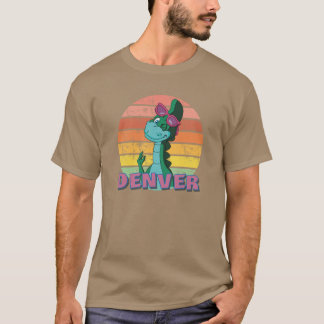 T-shirt Denver le dernier dinosaure Funnyee fille famille