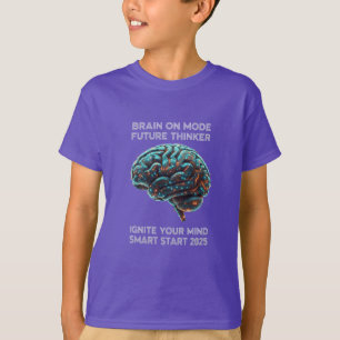 T-shirt Départ Intelligent 2025 "Allumez Votre Esprit" Éco