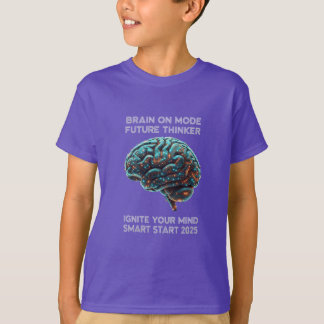 T-shirt Départ Intelligent 2025 "Allumez Votre Esprit" Éco