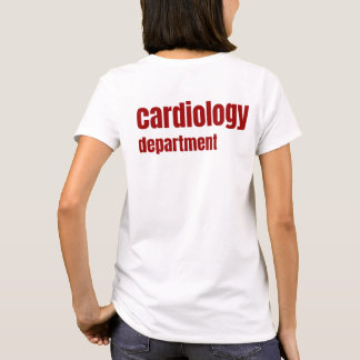 T-shirt Département de cardiologie Infirmière cardiologue