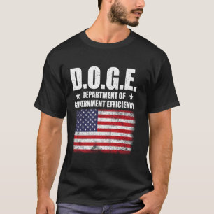 T-shirt Département de l'Efficacité du Gouvernement D.O.G.