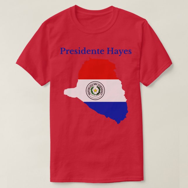 T-shirt Département de Presidente Hayes (Design devant)